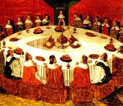 Knights of the Round Table in Camelot