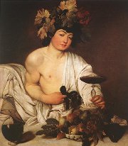 Bacchus by Caravaggio