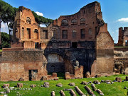 Roman ruins on the Palatine Hill