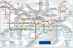 Anagram of London Tube map