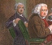James Boswell with Samuel Johnson of
