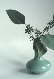a celadon vase