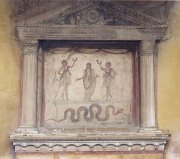Lararium from Pompeii