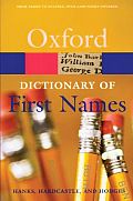 Oxford Dictionary of First Names