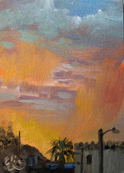 Virga, a painting